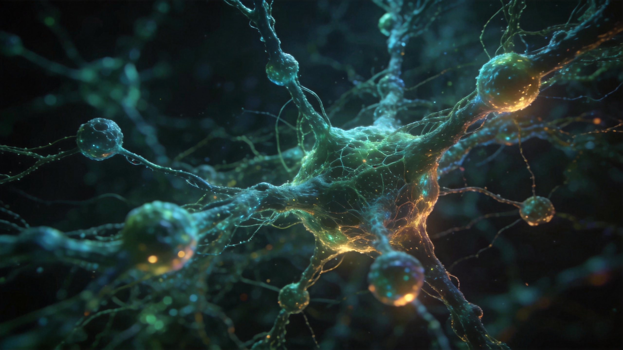 Decentralized living systems network visualization