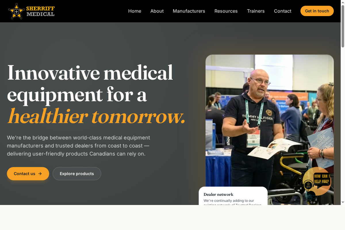 Sherriff Medical — live website